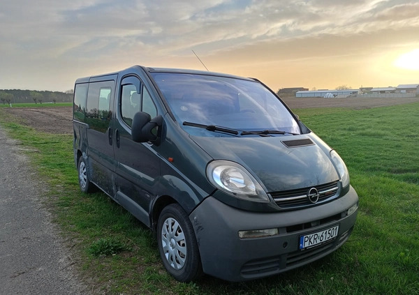 Opel Vivaro cena 16000 przebieg: 200000, rok produkcji 2003 z Krotoszyn małe 106